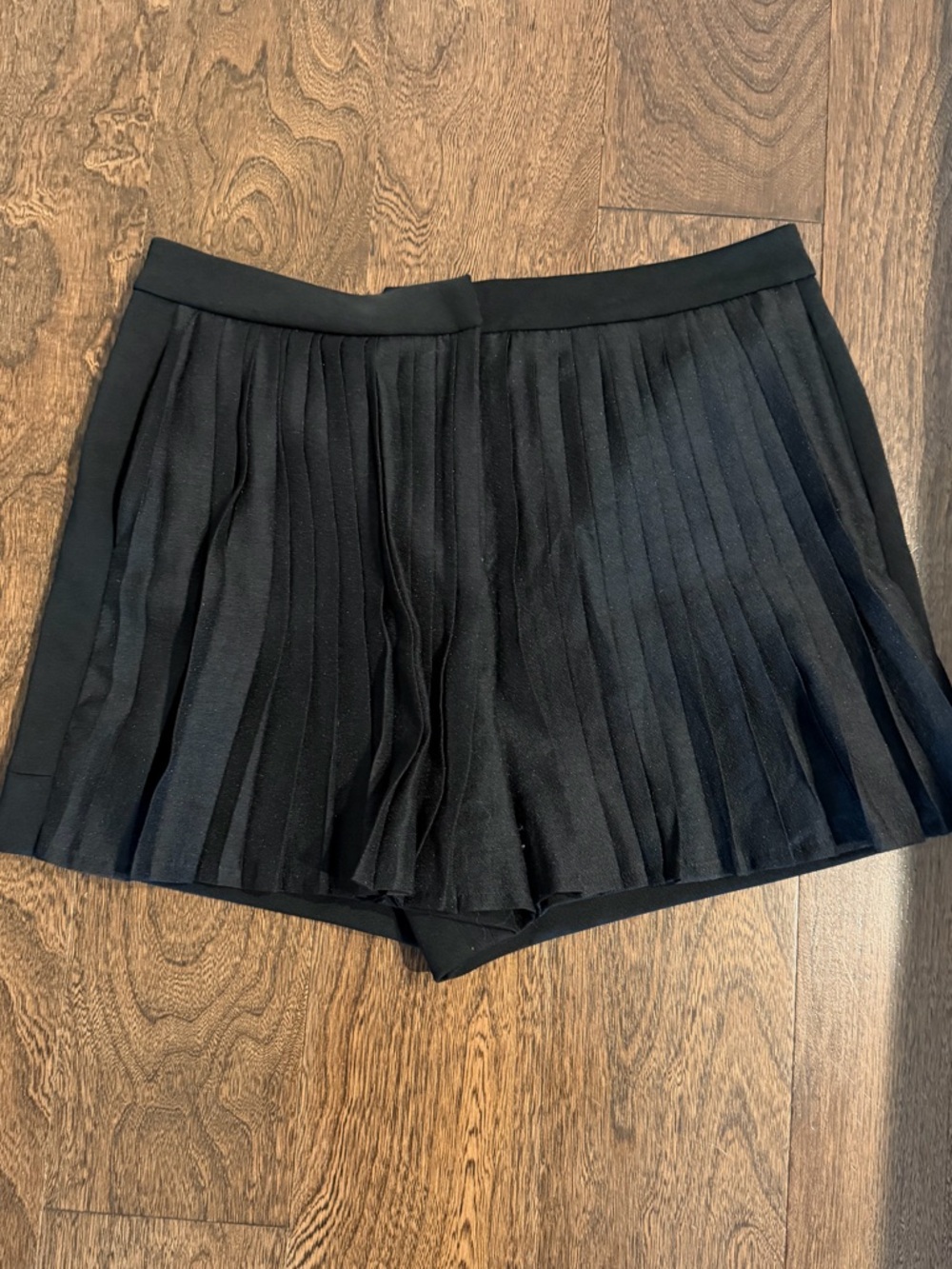 Sonia by Sonia Rykiel Black Pleated Women's Skort